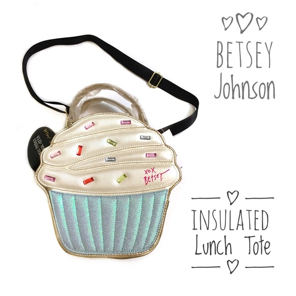 RESERVED Lunch Bag, Insulated, Cupcake Shape - Picture 3 of 6